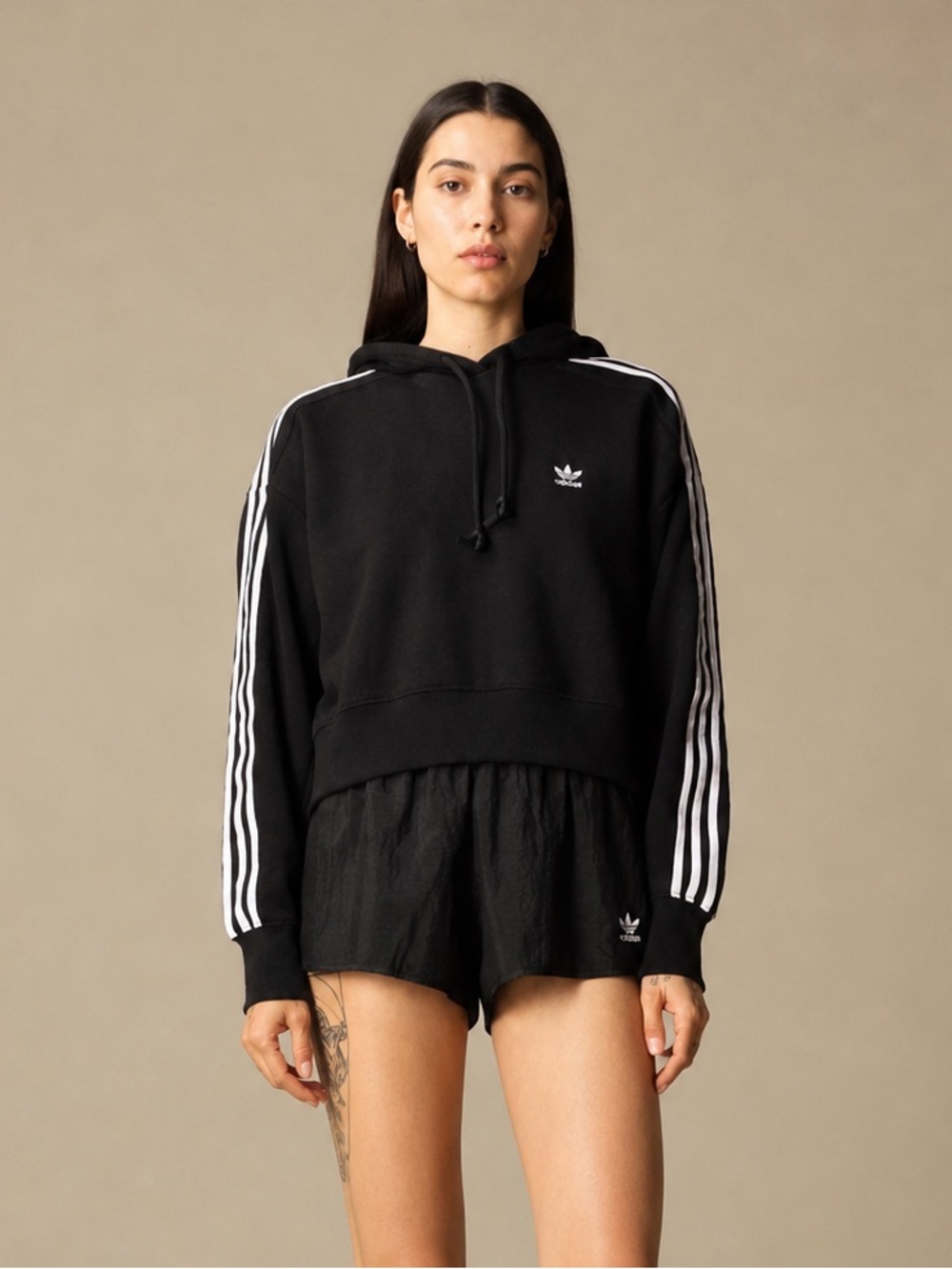 💜Firm Price💜 Adidas original Cropped hoodie